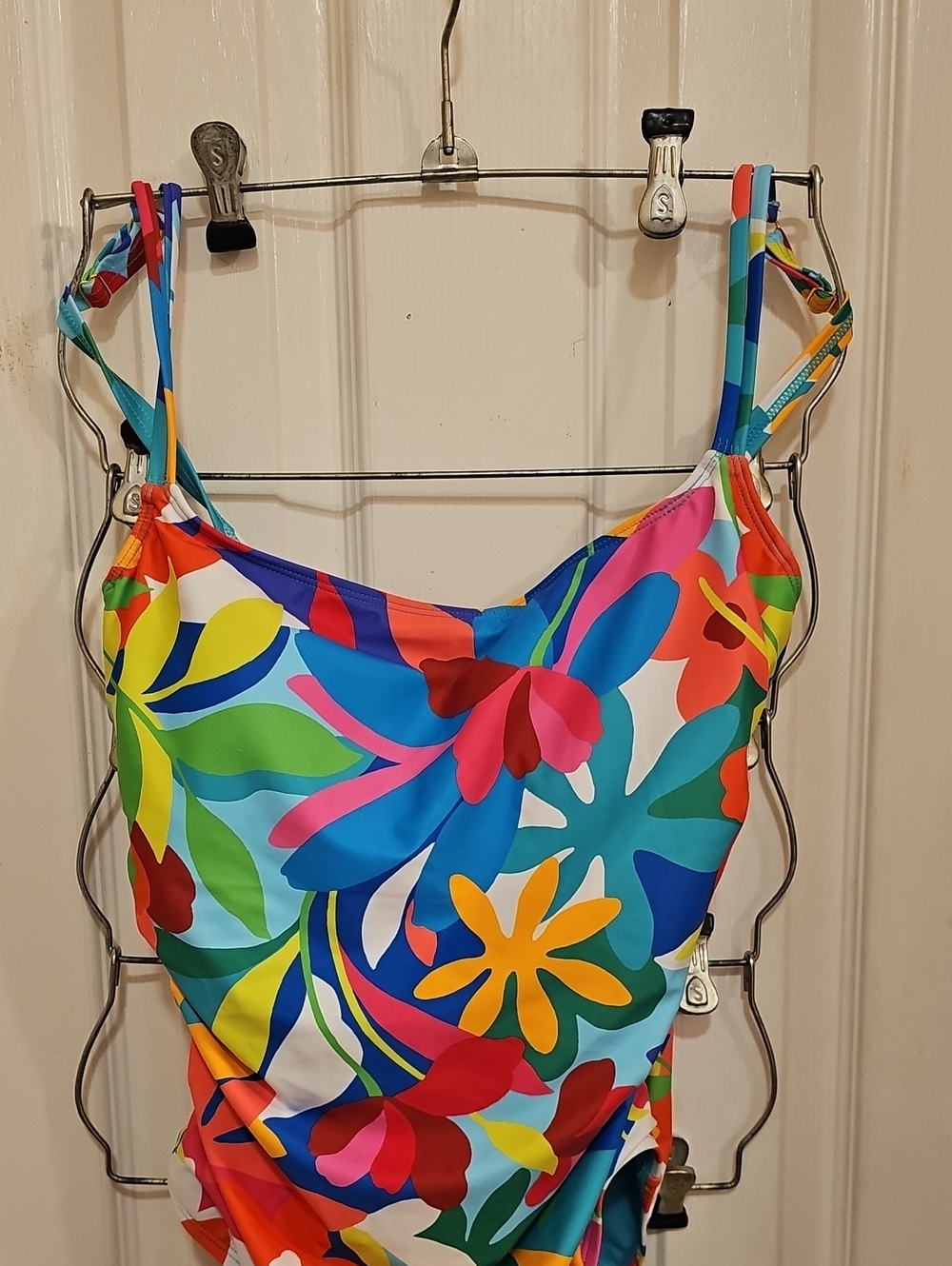 Bleu Rob Beattie Multi Color Swimsuit Sz 8 NWT MSRP $98 - Picture 3 of 10